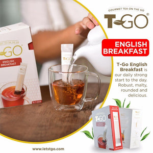 T-GO English Breakfast Tea (15 Tea Bags)