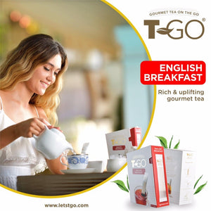 T-GO English Breakfast Tea (15 Tea Bags)