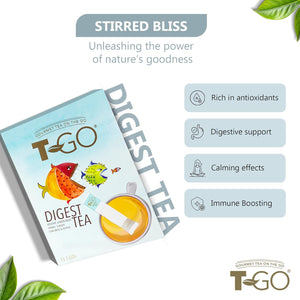 T-GO Digest Tea (15 Tea Bags)