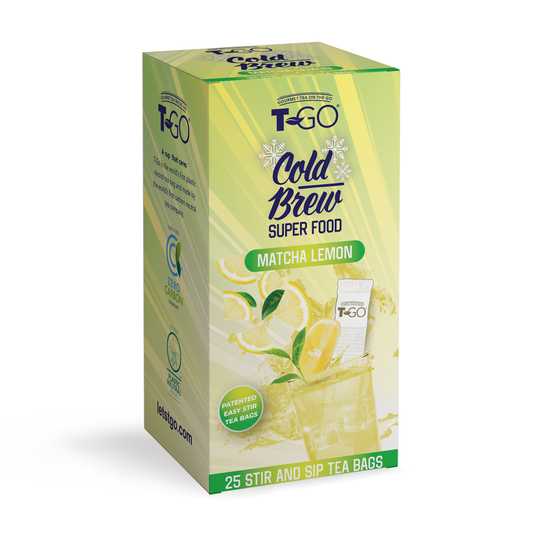 Matcha Lemon Cold Brew (25 Tea Bags)