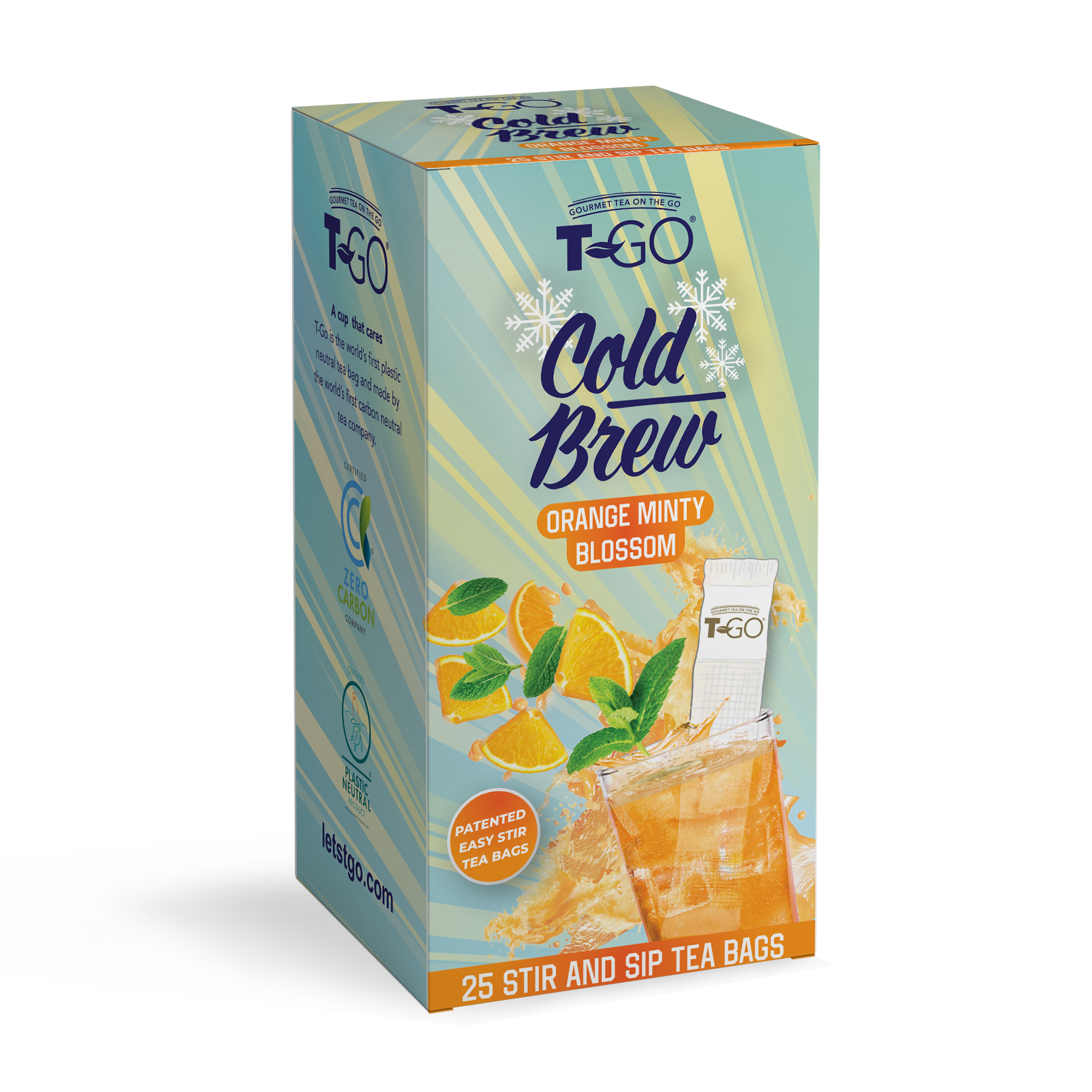 Orange Minty Blossom Cold Brew (25 Tea Bags)