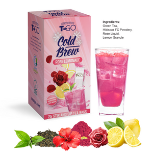 Rose Lemonade Cold Brew (25 Tea Bags)