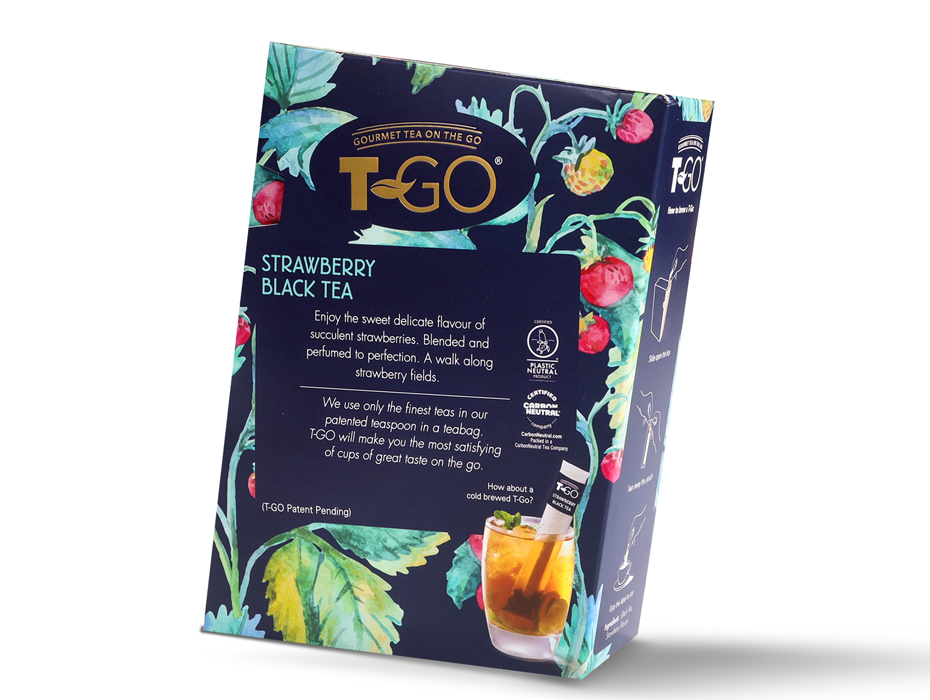 Strawberry Black Tea TGO Label