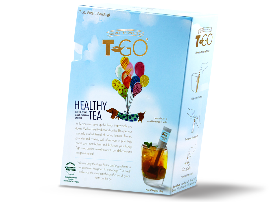 TGO Healthy Tea Label