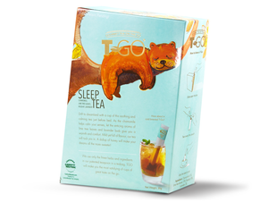 TGO Sleep Tea label